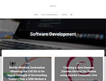 Tablet Screenshot of neilson.co.za